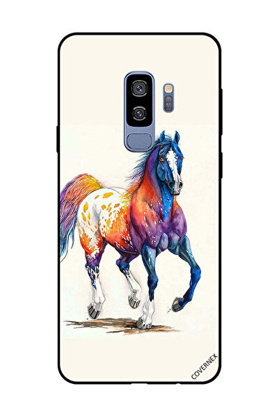 Covernex غطاء حماية لهاتف سامسونج جالاكسي S9 بلس - حصان ملون