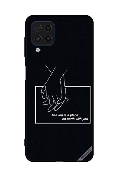 Covernex غطاء حماية لهاتف سامسونج جالاكسي M32 4G الجنة مكان على الأرض معك