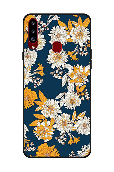 Covernex Protective Case Cover For Samsung Galaxy A20s Yellow White Flowers &...