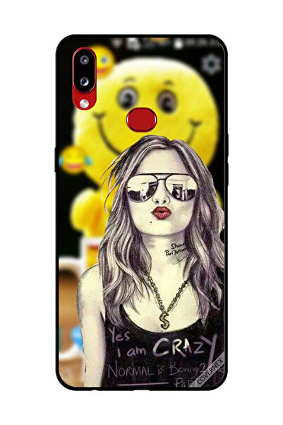 Covernex غطاء حماية لهاتف سامسونج جالكسي A10s نعم أنا مجنون، العادي ممل