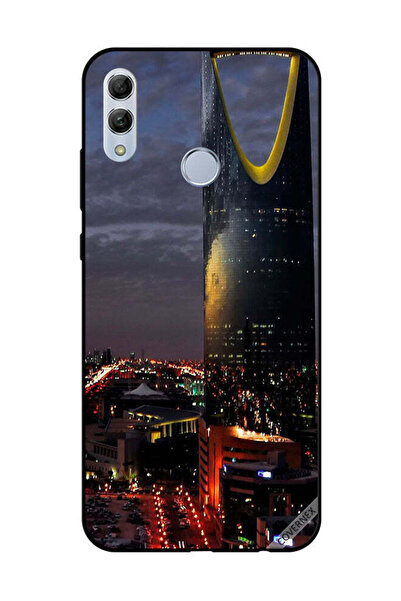 Covernex غطاء حماية لهاتف Honor 10 Lite منظر برج الفيصلية في المساء