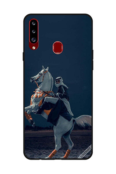 Covernex غطاء حماية لهاتف سامسونج جالاكسي A20s - شاب على حصان
