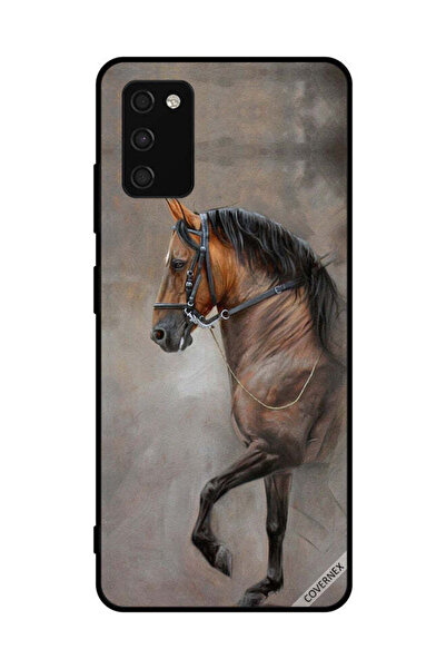 Covernex غطاء حماية لهاتف سامسونج جالاكسي A03s 4G صورة حصان عتيقة