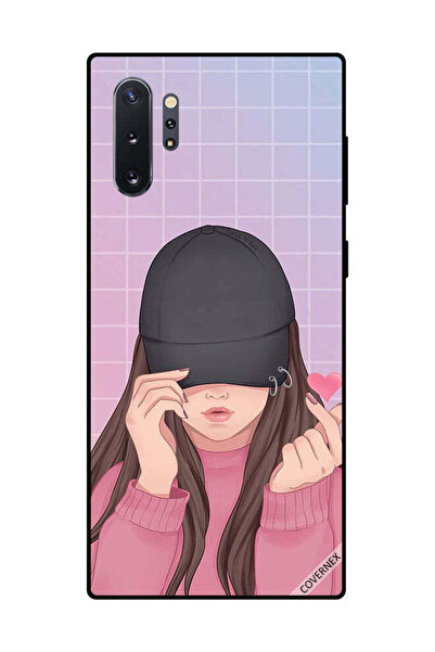 Covernex غطاء حماية لهاتف سامسونج جالكسي نوت 10 بلس - سناب لوف، فتاة سوداء
