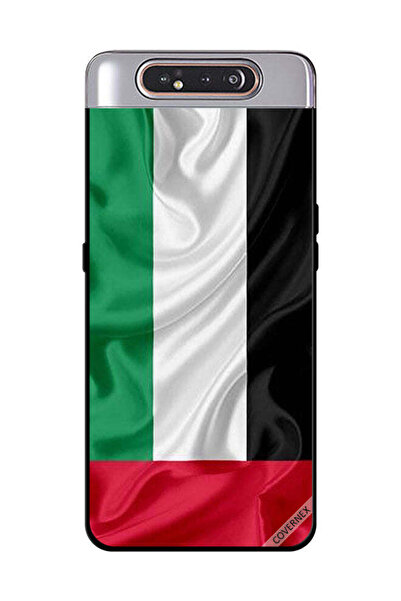 Covernex غطاء حماية لهاتف سامسونج جالاكسي A80 بطبعة علم الإمارات العربية المتحدة