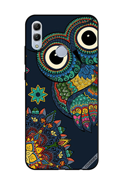 Covernex غطاء حماية لهاتف Honor 10 Lite بتصميم بومة زهرية