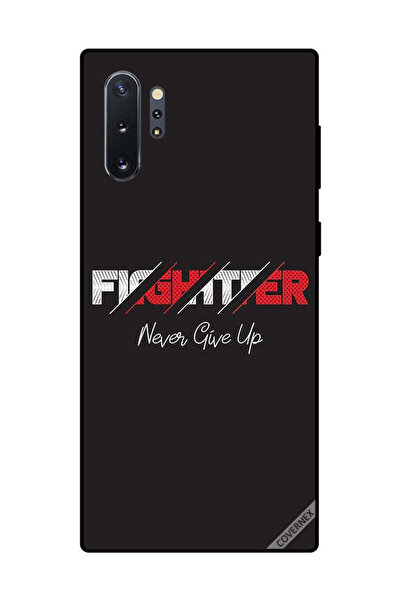 Covernex غطاء حماية لهاتف سامسونج جالكسي نوت 10 بلس - المقاتل لا يستسلم أبدًا