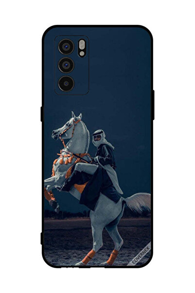 Covernex غطاء حماية لهاتف Oppo Reno6 5G شاب على حصان