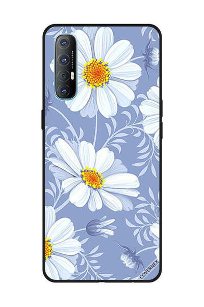 Covernex Protective Case Cover For OPPO Reno 3 Pro Bloming White Flowers