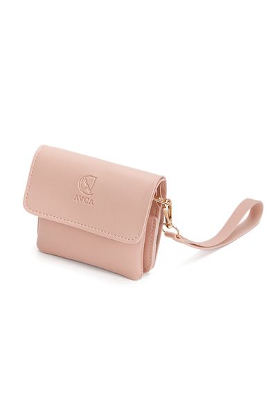 Av A Dos Mini Women's Wallet with Hand Wrist Strap Cash Coin Compartment Wallet Envelope Model