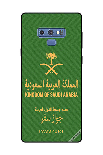 Covernex غطاء حماية لهاتف سامسونج جالكسي نوت 9 - جواز سفر المملكة العربية الس...