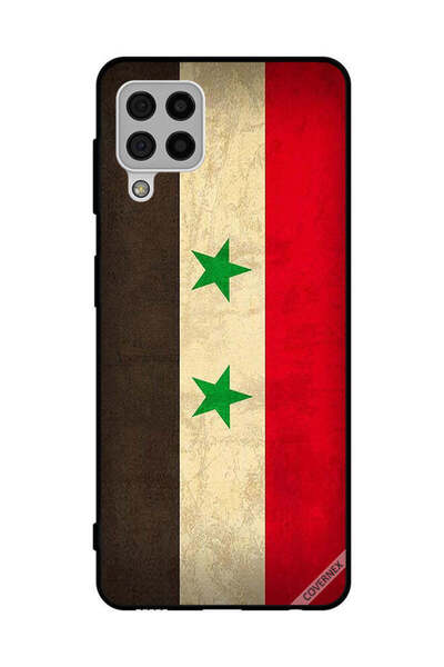 Covernex غطاء حماية لهاتف سامسونج جالاكسي A22 4G علم سوريا