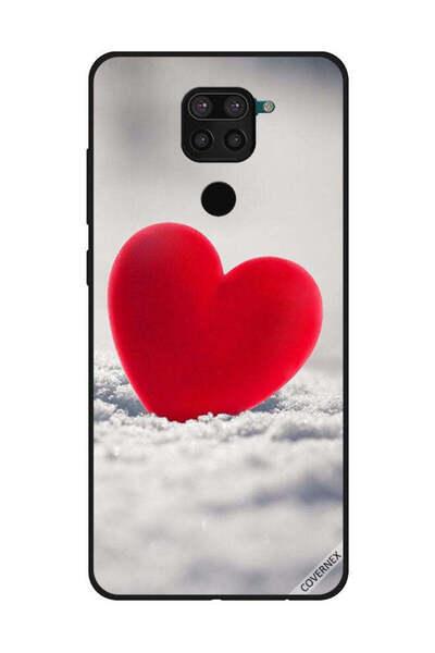 Covernex غطاء حماية لهاتف شاومي ريدمي نوت 9 - قلب أحمر جميل