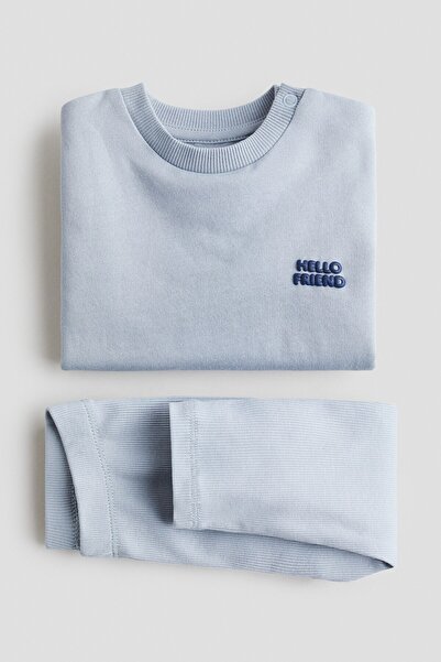 H&M 2 Parçalı Sweatshirt ve Tayt Set