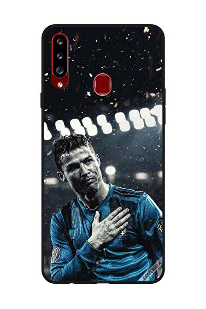 Covernex غطاء حماية لهاتف سامسونج جالاكسي A20s رونالدو يشكر الجمهور على التسجيل