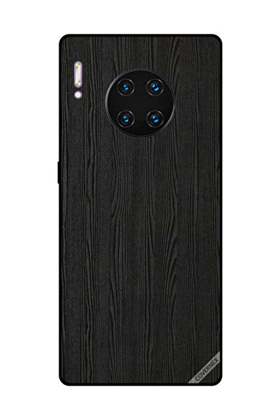 Covernex غطاء حماية لهاتف هواوي ميت 30 برو بنمط خشبي أسود