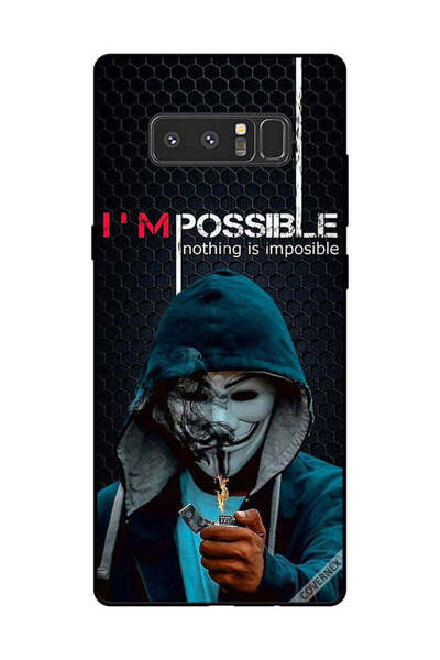 Covernex غطاء حماية لهاتف سامسونج جالاكسي نوت 8 - أنا ممكن، لا شيء مستحيل