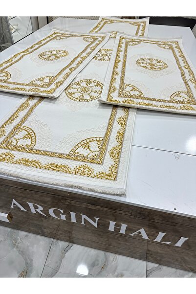 ARGIN Üçlü Yatak Odası Halısı Beyaz Gold ARGIN HALI