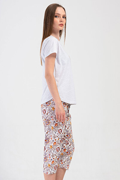 VİENETTA Γυναικείο κοντομάνικο κοστούμι πιτζάμες Capri, 409022