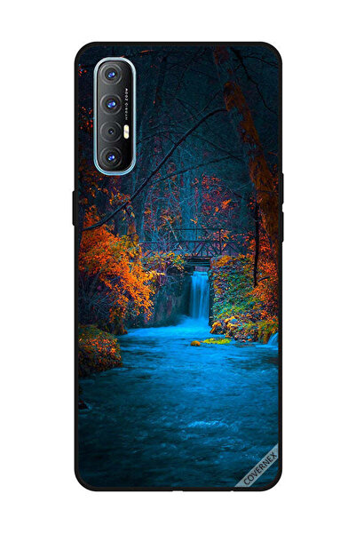 Covernex غطاء حماية لهاتف OPPO Reno 3 Pro - شلال أزرق