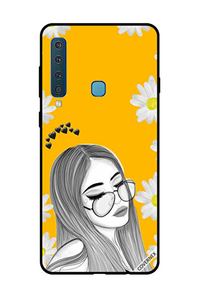 Covernex غطاء حماية لهاتف سامسونج جالاكسي A9 2018 - فتاة تحب خيالات النظارات