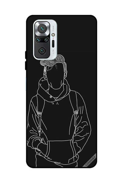 Covernex غطاء حماية لهاتف شاومي ريدمي نوت 10 برو 4G رسم جاكت بوي