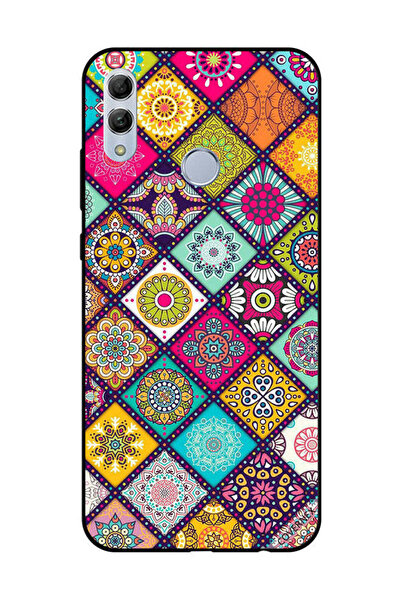 Covernex غطاء حماية لهاتف Honor 10 Lite بنقشة زهور متعددة الأشكال