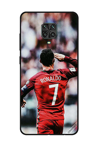 Covernex غطاء حماية لهاتف شاومي ريدمي نوت 9S/9 برو - تحية رونالدو للجمهور