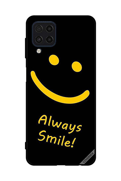 Covernex Protective Case Cover For Samsung Galaxy M32 4G Always Smile Yellow