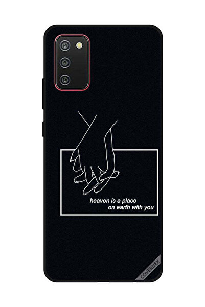 Covernex غطاء حماية لهاتف سامسونج جالاكسي A02s/F02s، الجنة مكان على الأرض معك