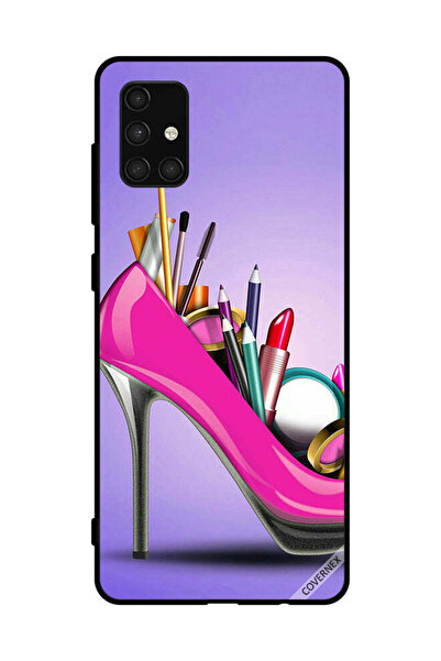 Covernex غطاء حماية لهاتف سامسونج جالاكسي A71 4G حذاء مع مكياج