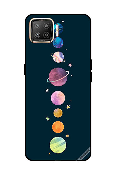 Covernex غطاء حماية لهاتف OPPO F17 - الفضاء والنجوم