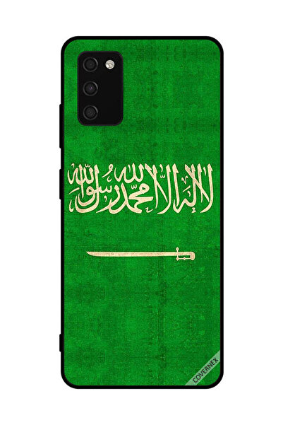 Covernex غطاء حماية لهاتف سامسونج جالاكسي A03s 4G بعلم المملكة العربية السعود...