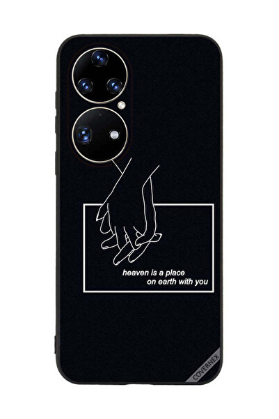 Covernex غطاء حماية لهاتف هواوي بي 50 برو الجنة مكان على الأرض معك