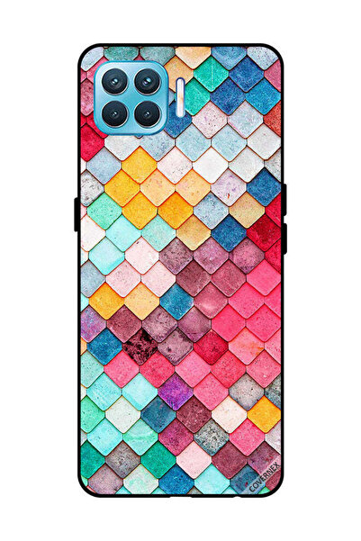 Covernex غطاء حماية لهاتف OPPO F17 Pro بنمط مربع ماسي