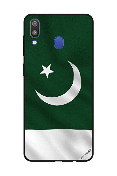 Covernex غطاء حماية لهاتف سامسونج جالاكسي M20 علم باكستان عمودي
