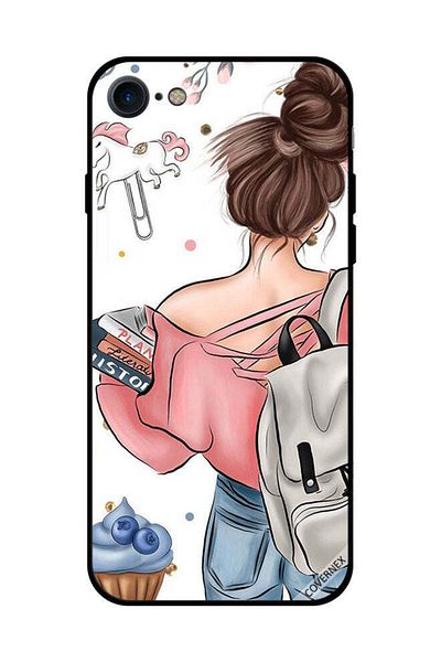 Covernex غطاء حماية لهاتف iPhone SE 2020 كتب في متناول اليد خطة متعلمة وتاريخية
