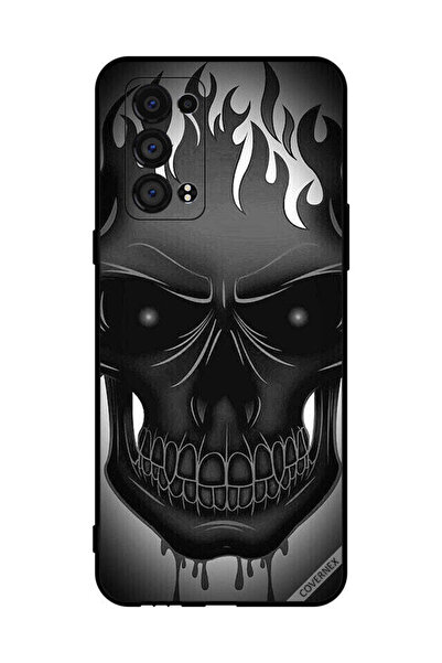 Covernex غطاء حماية لهاتف Oppo Reno6 Pro 5G برسومات جمجمة