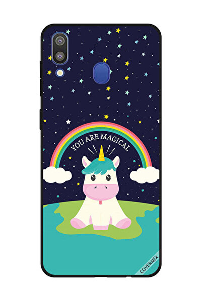 Covernex غطاء حماية لهاتف سامسونج جالاكسي M20 بتصميم وحيد القرن السحري