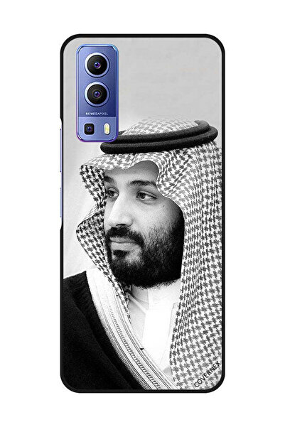 Covernex غطاء حماية لهاتف فيفو Y72 5G صورة محمد بن سلمان بالأبيض والأسود