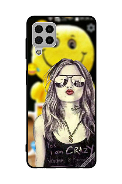 Covernex غطاء حماية لهاتف سامسونج جالاكسي A22 4G نعم أنا مجنون، العادي ممل