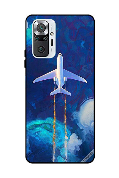 Covernex غطاء حماية لهاتف شاومي ريدمي نوت 10 برو 4G، طائرة تحلق