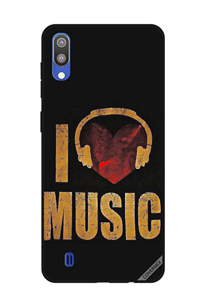 Covernex غطاء حماية لهاتف سامسونج جالاكسي M10 - أنا أحب الموسيقى فينتاج