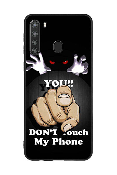 Covernex Protective Case Cover For Samsung Galaxy A21 You Don't Touch My Phone