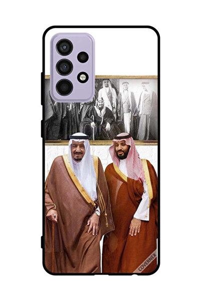 Covernex غطاء حماية لهاتف سامسونج جالاكسي A52s 5G الملك سلمان ومحمد بن سلمان ...