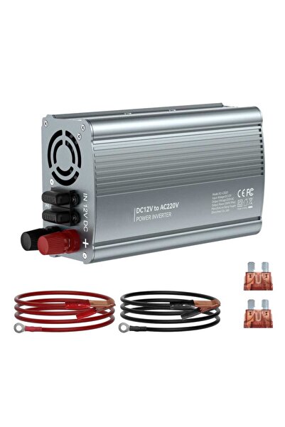 OEM Auto Power Inverter, 12 V DC to 220V AC, 500W, Universal Socket EU/UK/USA/AU, Overheat Protection, L