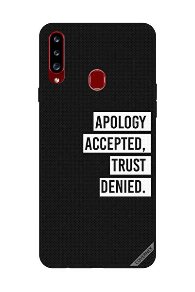 Covernex غطاء حماية لهاتف سامسونج جالكسي A20s، اعتذار مقبول، ثقة متبادلة