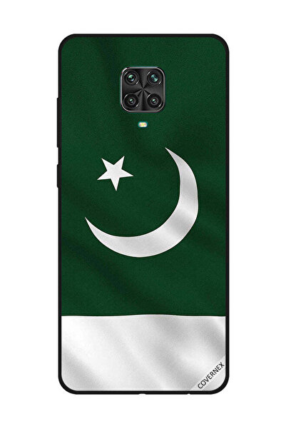 Covernex غطاء حماية لهاتف شاومي ريدمي نوت 9S/9 برو - علم باكستان عمودي