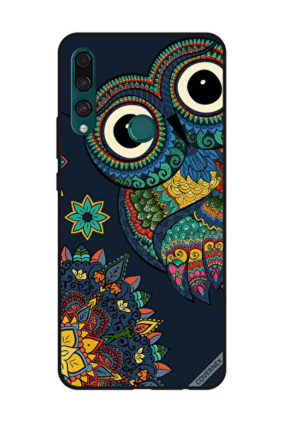 Covernex غطاء حماية لهاتف هواوي Y9 Prime 2019 بتصميم بومة زهرية