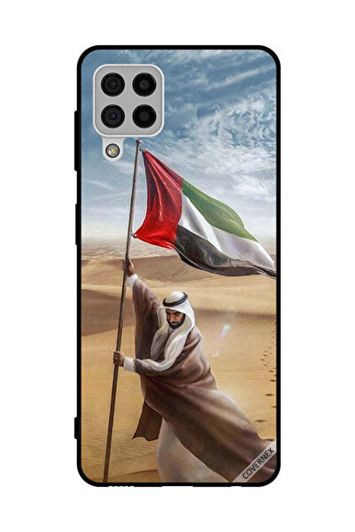 Covernex غطاء حماية لهاتف سامسونج جالاكسي A22 4G، علم الإمارات العربية المتحد...